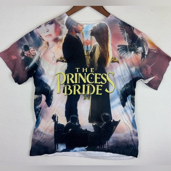 THE PRINCESS BRIDE Vintage Short Sleeve Tee Shirt Graphic Movie Fan Youth XL - Picture 1 of 13